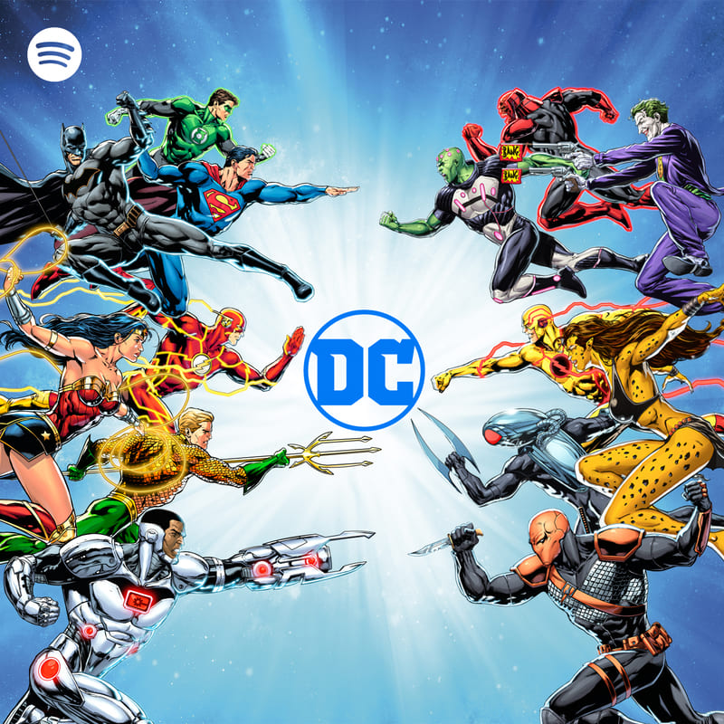 Spotify, Warner Bros. y DC anuncian podcasts originales