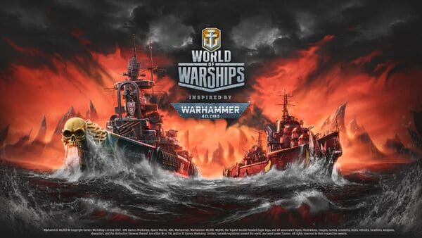 WorldOfWaWorldOfWarships-Warhammer40000rships