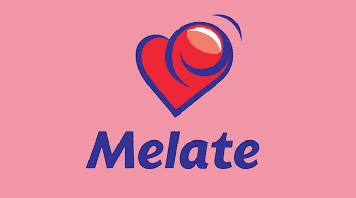 Logo lotería mexicana Melate